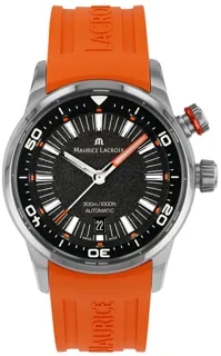 Maurice Lacroix Pontos S Diver PT6248-SS00L-330-J Stainless steel Black