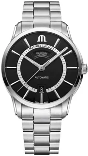 Maurice Lacroix Pontos PT6358-SS002-334-1 Stainless steel Black