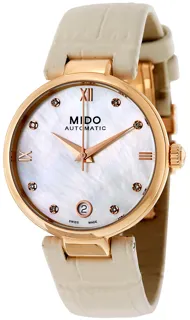 Mido Baroncelli II M022.207.36.116.11 33mm Stainless steel White