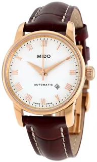 Mido Baroncelli M7600.3.26.8 Stainless steel White