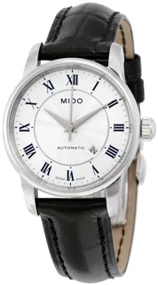 Mido Baroncelli II M7600.4.21.4 29mm Stainless steel Silver