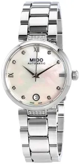 Mido Baroncelli II M0222076111611 Stainless steel White