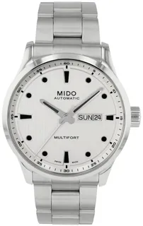 Mido Multifort M038.430.11.031.00 Stainless steel Silver