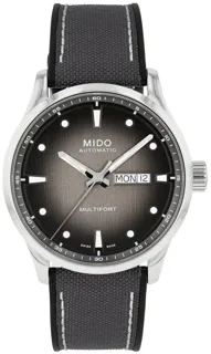 Mido Multifort M038.430.17.081.00 Stainless steel Gray