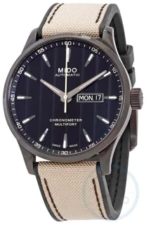 Mido Multifort M038.431.37.051.09 Stainless steel Black