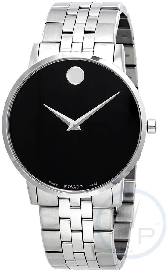 Movado Museum 0607199 40mm Stainless steel Black