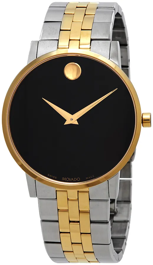 Movado Museum 0607200 40mm Stainless steel Black