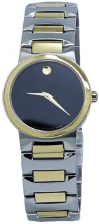 Movado Temo 0607296 Stainless steel Black