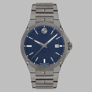 Movado 0607553 Stainless steel Blue (Pavés de Paris)