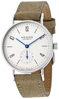 NOMOS Tangente 123 Stainless steel White