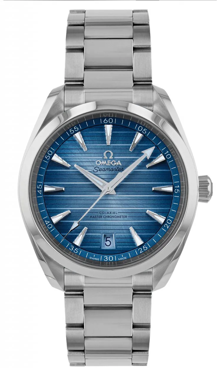 Omega Aqua Terra 150M 220.10.41.21.03.005 41mm Stainless steel Blue