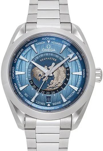 Omega Aqua Terra 150M 220.10.43.22.03.002 43mm Stainless steel Blue