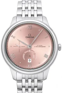 Omega De Ville Co-Axial 434.10.41.21.10.001 Stainless steel Pink