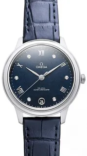 Omega De Ville Co-Axial 434.13.34.20.53.002 Stainless steel Blue