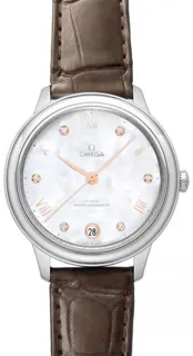 Omega De Ville Co-Axial 434.13.34.20.55.001 Stainless steel White