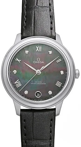 Omega De Ville 434.13.34.20.57.001 34mm Stainless steel Gray