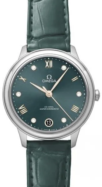 Omega De Ville Co-Axial 434.13.34.20.60.001 34mm Stainless steel Green