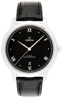 Omega De Ville Co-Axial 434.13.40.20.01.001 40mm Stainless steel Black