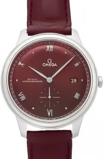 Omega De Ville Co-Axial 434.13.41.20.11.001 Stainless steel Red