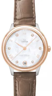 Omega De Ville Co-Axial 434.23.34.20.55.001 Stainless steel$18kt rose gold