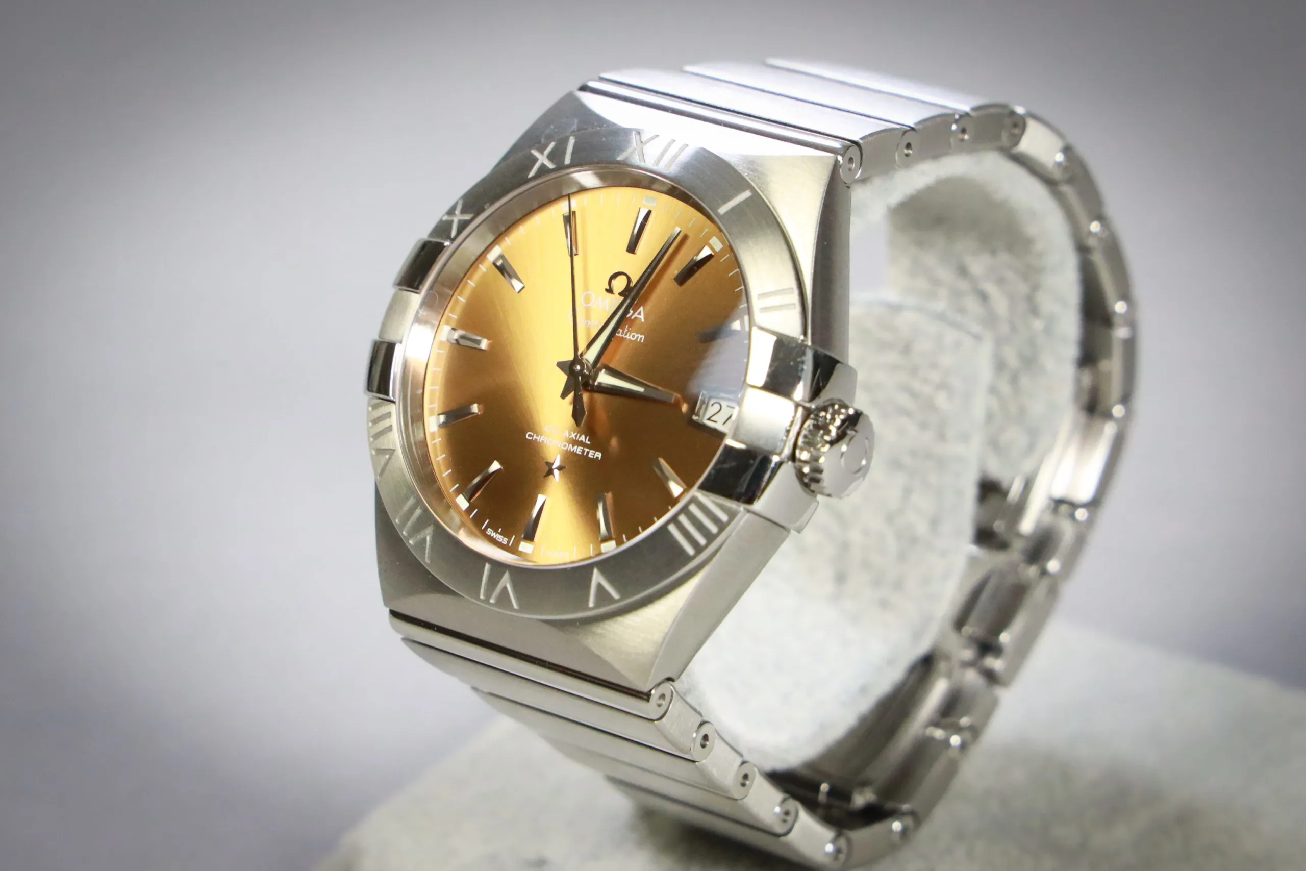 Omega Constellation 123.10.38.21.10.001 38mm Stainless steel •