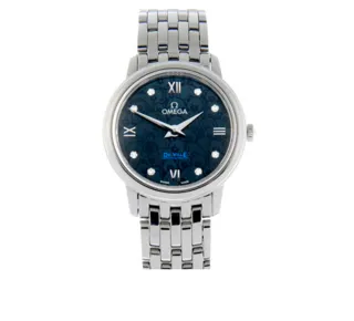 Omega De Ville 424.10.27.60.53.003 Stainless steel Blue