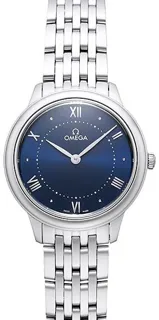 Omega De Ville Prestige 434.10.30.60.03.001 Stainless steel Blue