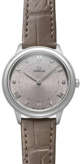 Omega De Ville Prestige 434.13.30.60.52.001 Stainless steel Silver