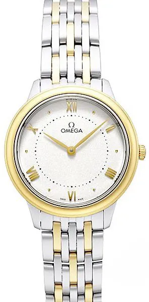 Omega De Ville 434.20.30.60.02.002 30mm Yellow gold and stainless steel Silver