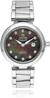 Omega Ladymatic 425.30.34.20.57.004 34mm Stainless steel Black