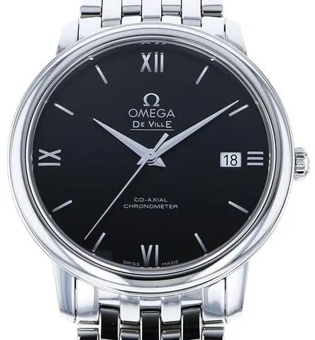 Omega De Ville Prestige 424.10.37.20.01.001 37mm Stainless steel Black