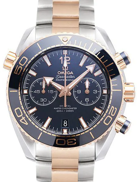 Omega Seamaster Planet Ocean 215.20.46.51.03.001 45.5mm Rose gold and Stainless steel Blue