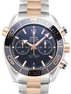 Omega Seamaster 215.20.46.51.03.001 Yellow gold and Stainless steel Blue