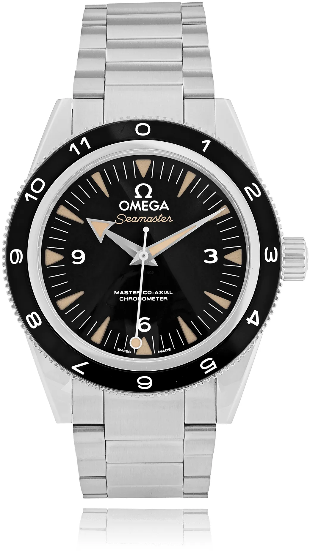 Omega Seamaster 300 233.32.41.21.01.001 41mm Stainless steel Black