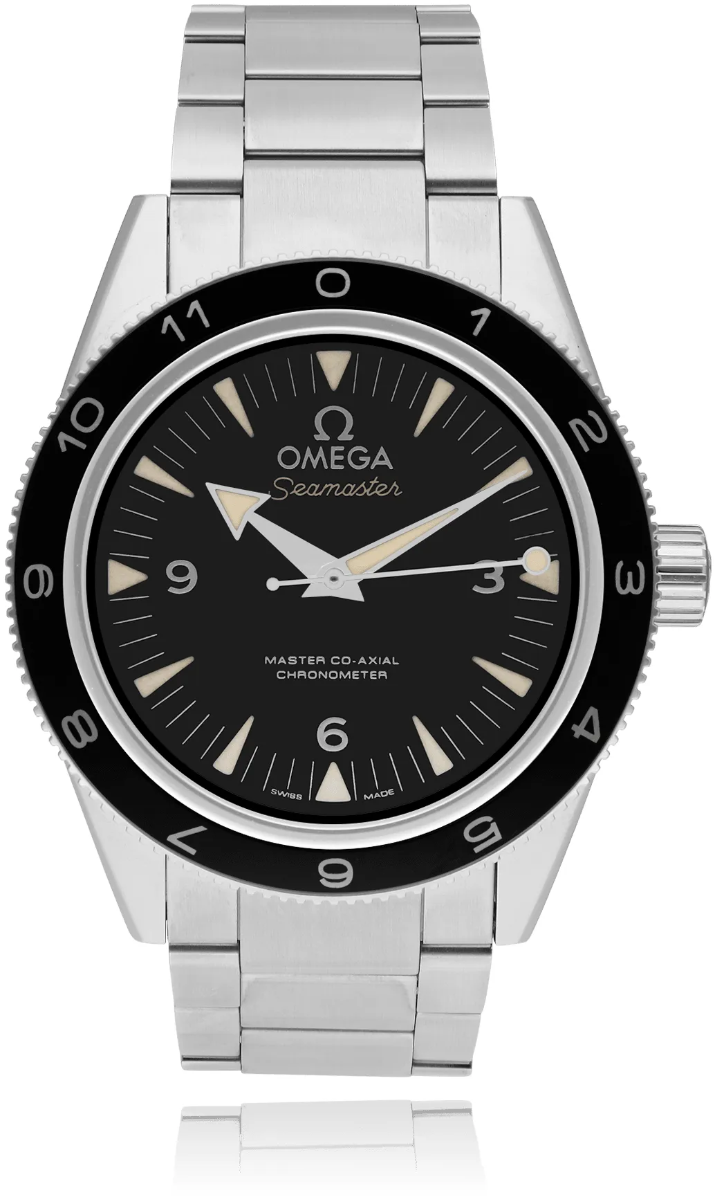 Omega Seamaster 300 233.32.41.21.01.001 41mm Stainless steel Black