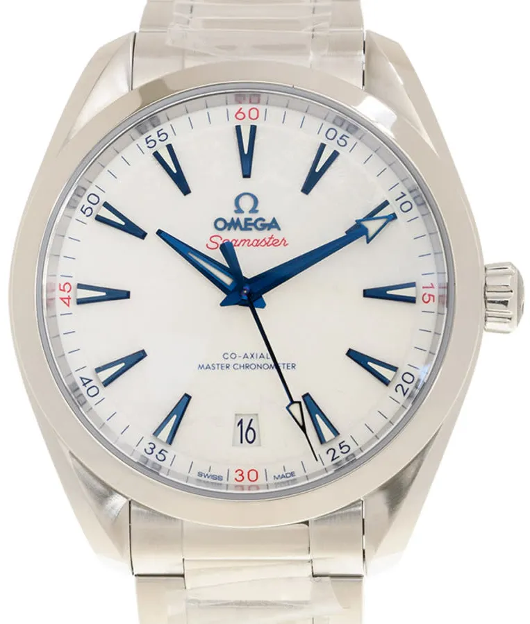 Omega Aqua Terra 522.10.41.21.04.001 41mm Stainless steel White