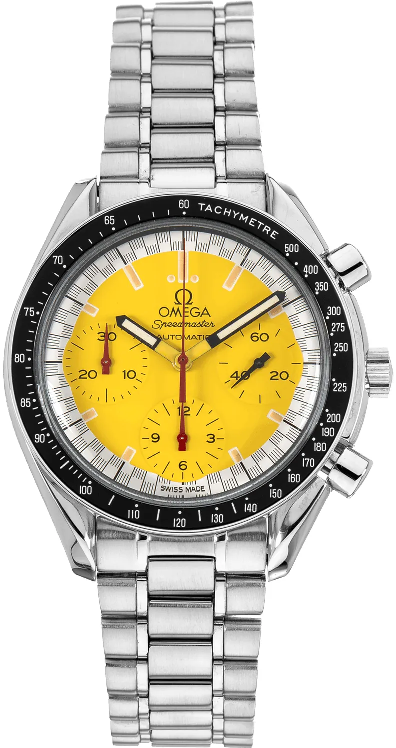 Omega Speedmaster Reduced 3510.12.00 39mm Stainless steel Yellow