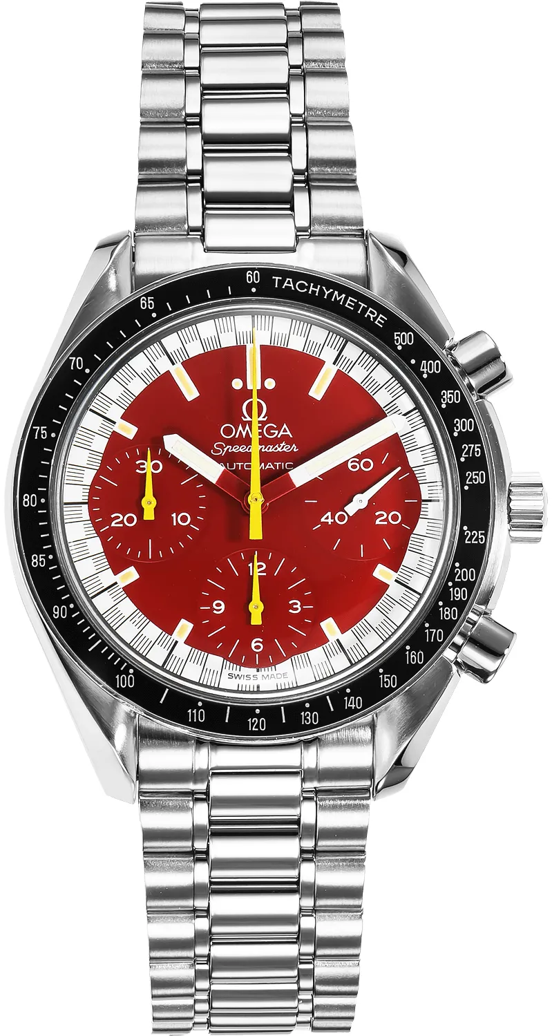 Omega Speedmaster Reduced 3510.61.00 39mm Stainless steel Red