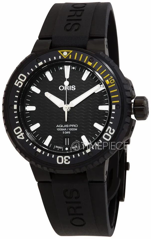 Oris Aquis 01 400 7767 7754-07 426 64BTEB 49.5mm Titanium Black