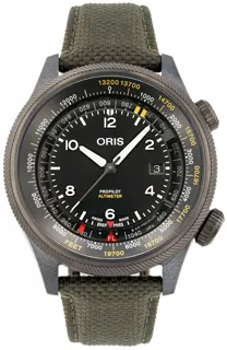 Oris Big Crown ProPilot Altimeter 01 793 7775 8734-Set Carbon fiber Black