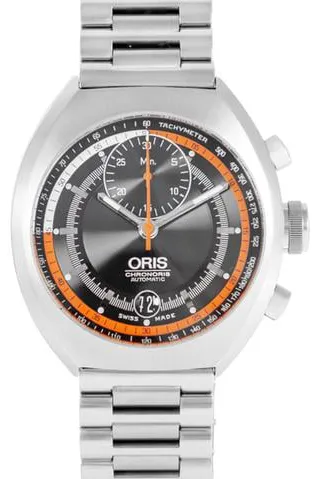 Oris Chronoris 01 672 7564 4154 40mm Stainless steel Black