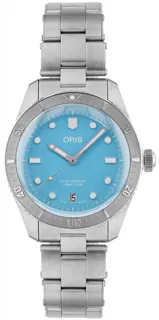 Oris Divers 01 733 7771 4055-07 8 19 18 Stainless steel Blue