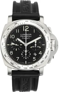 Panerai Luminor Chrono Daylight PAM 00196 Stainless steel Black