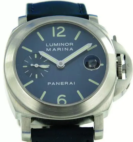 Panerai Luminor Marina Automatic PAM 00048 40mm Stainless steel Blue 1