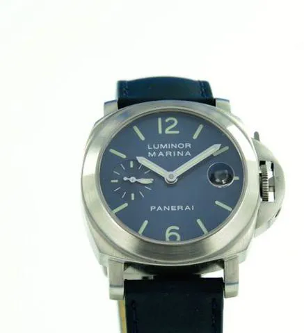 Panerai Luminor Marina Automatic PAM 00048 40mm Stainless steel Blue 2