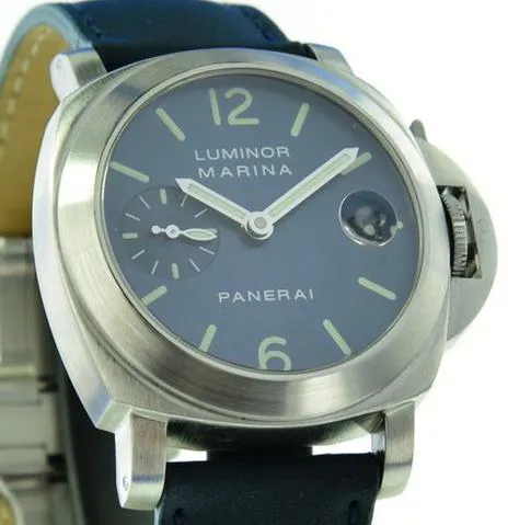 Panerai Luminor Marina Automatic PAM 00048 40mm Stainless steel Blue 4