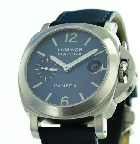 Panerai Luminor Marina Automatic PAM 00048 40mm Stainless steel Blue 6