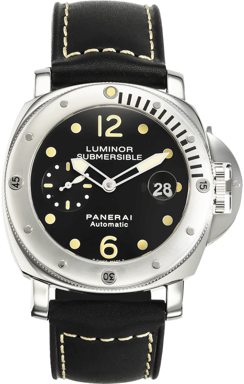 Panerai Submersible PAM 00024 44mm Stainless steel Black