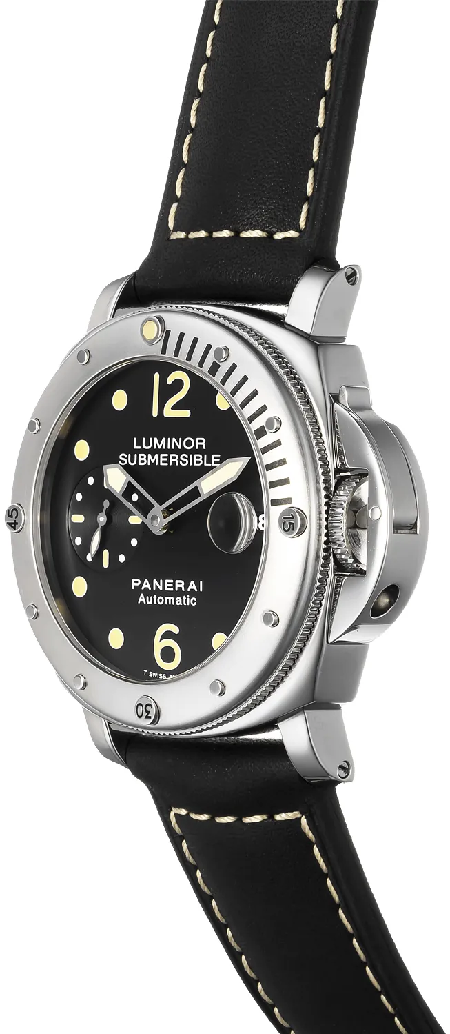 Panerai Submersible PAM 00024 44mm Stainless steel Black 1