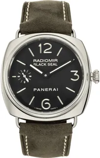 Panerai Radiomir Black Seal PAM 00183 Stainless steel Black